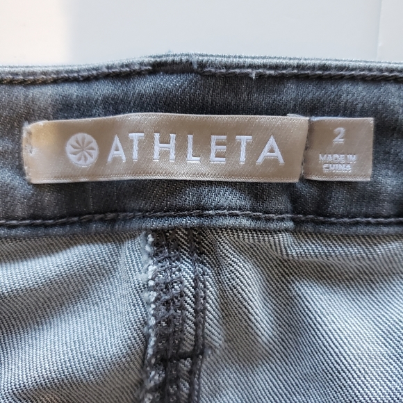 Athleta Sculptek Skinny Jeans in Grey Wash - Picture 6 of 8